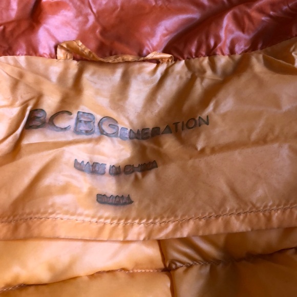 BCBGeneration orange moto puffer - Picture 7 of 8